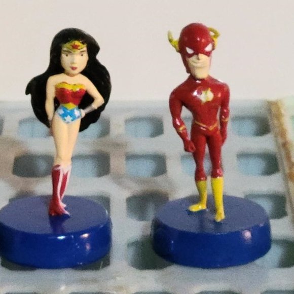 Justice League The Animated Series Pencil Top Mini Bobbleheads 2005 Set Of 10 - Picture 4 of 15